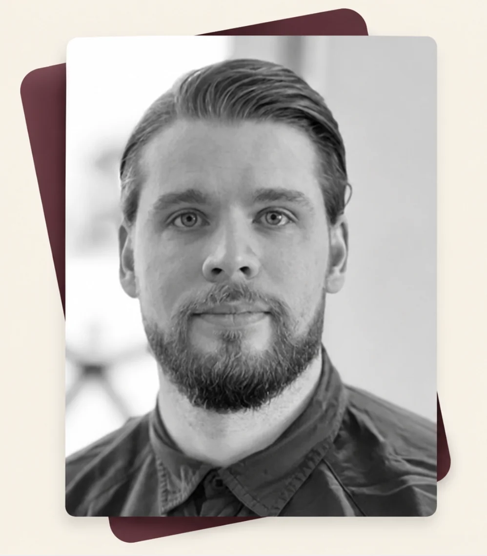 Porträtt av Anton Orshagen, leg. naprapat